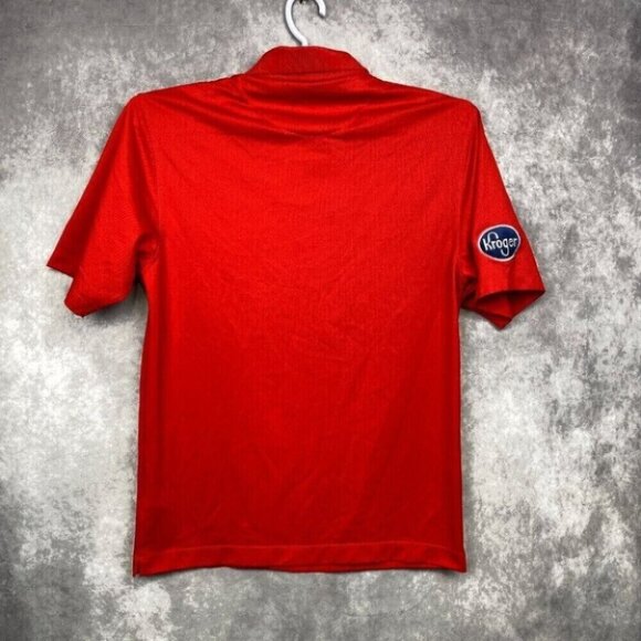 NIKE GOLF Polo Shirt Men's S Red Jimmy V. Celebrity Golf Classic Activewear - Picture 2 of 11